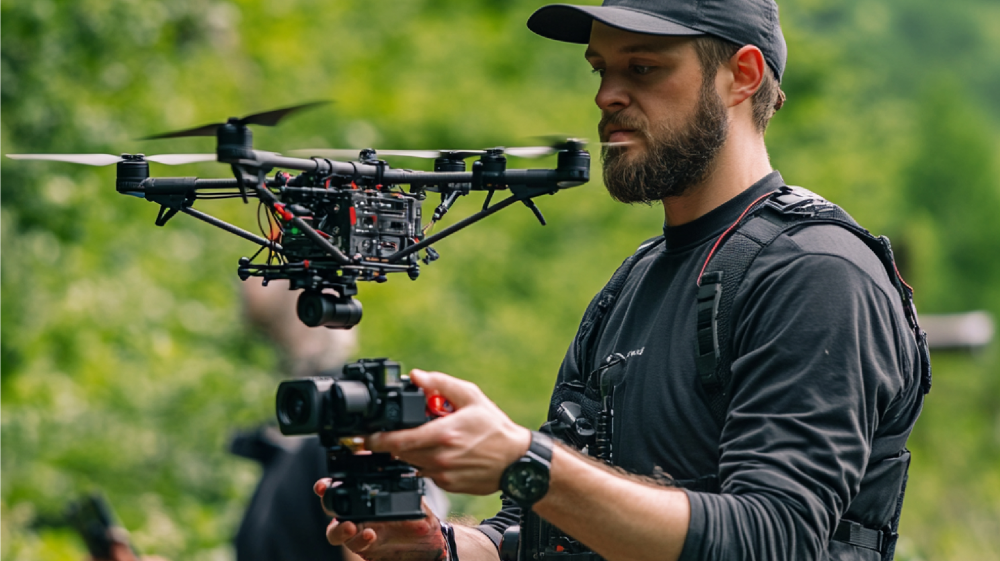 8K Camera Survey Drone