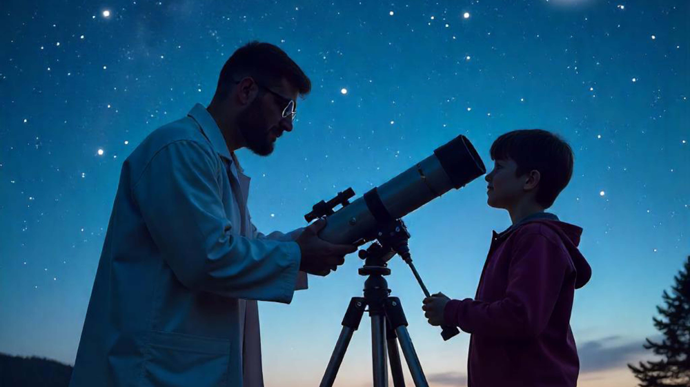 AI-Enabled Stargazing Telescope